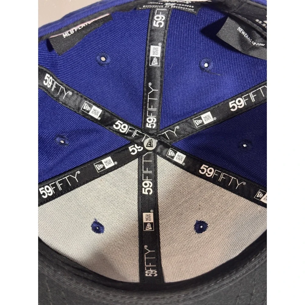 New Era 59FIFTY Los Angeles Dodgers MLB Official On-Field Fitted Hat Blue